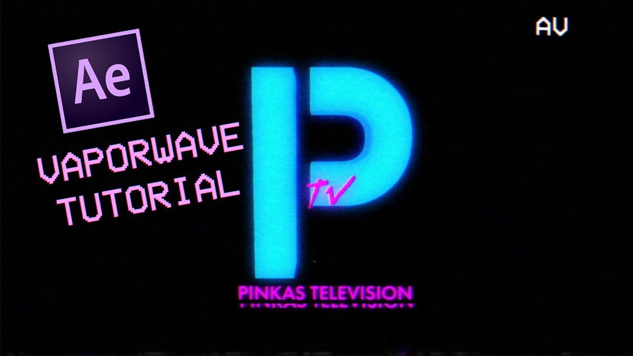How i Made My Vaporwave/Lofi Intro (After Effects Tutorial)