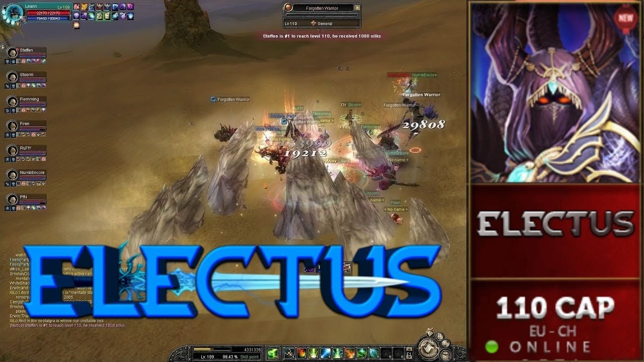 👑 Operation FYLL FusioN 👑 First Level 110 Party [Electus Season 6 EU&CHN]