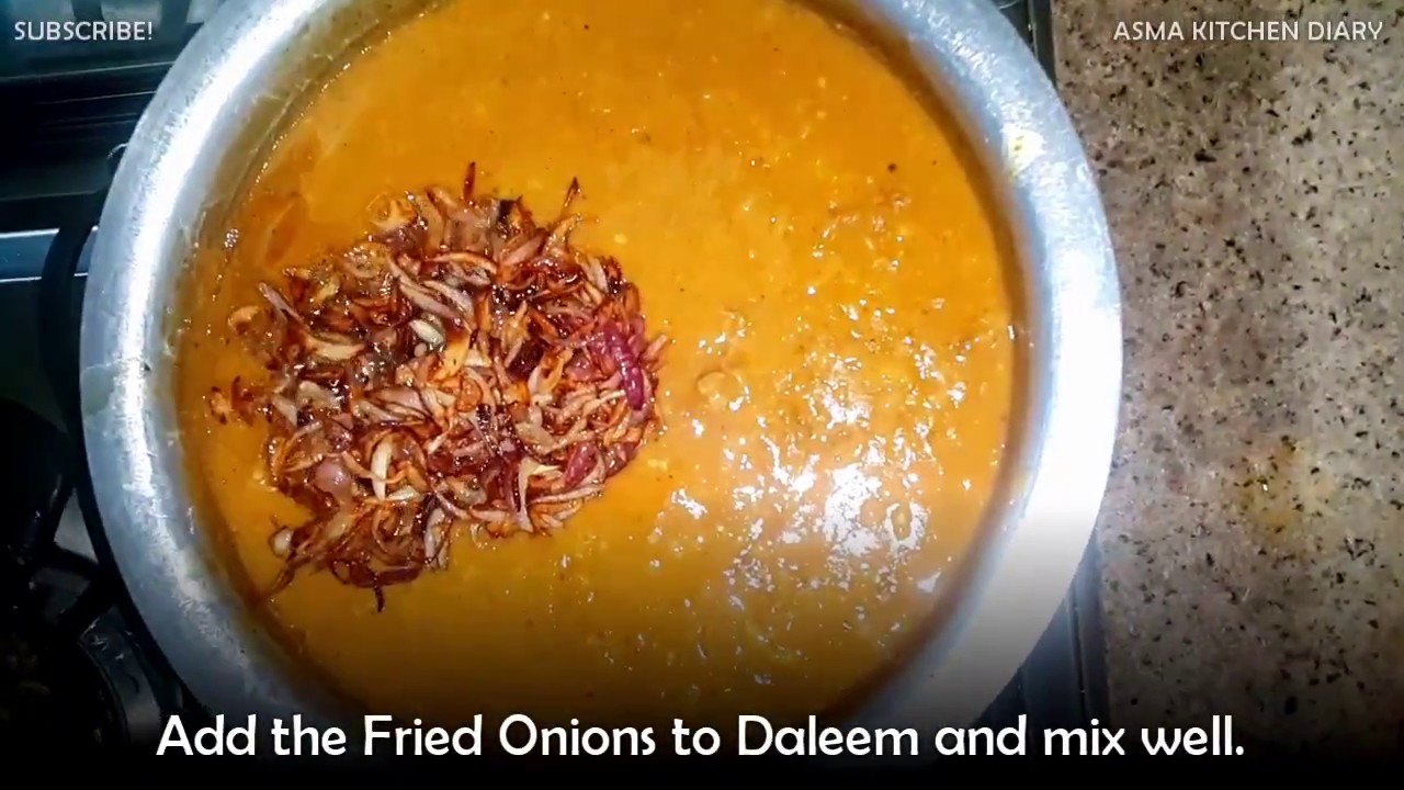 Mutton Daleem (Haleem) Recipe! Very easy and delicious! मटन दलीम