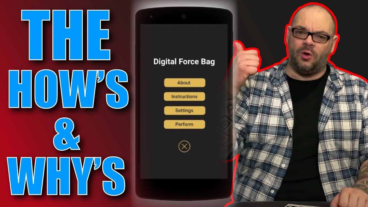 DFB (Digital Force Bag) | The How's And Why's | Magic Stuff With Craig Petty