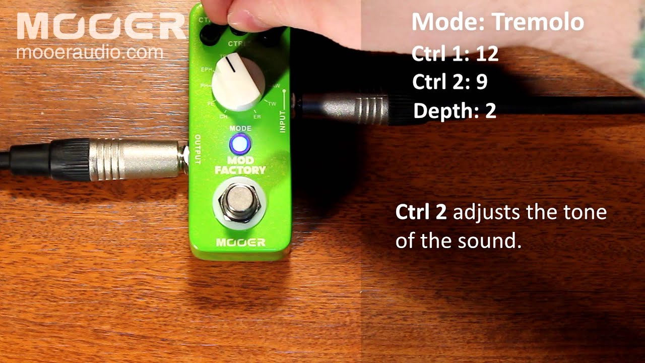Mooer Mod Factory Pedal Demo