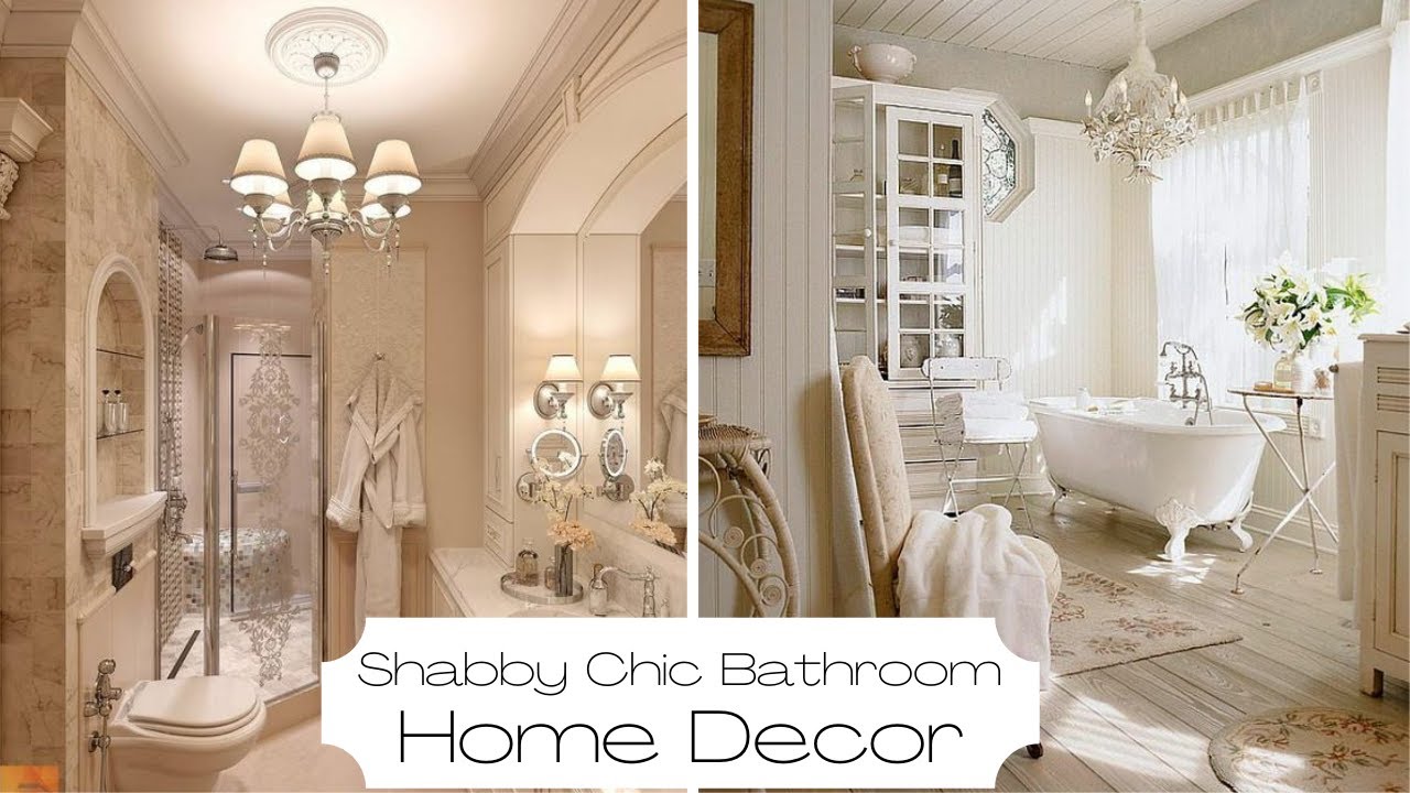Shabby Chic Bathroom Home Decor & Design | And Then There Was Style