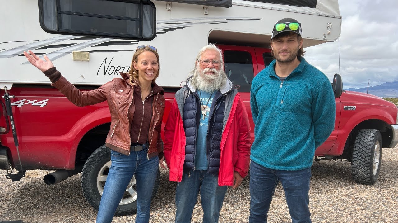Full Time Truck Camper Nomads Meet Bob Wells with Cheap RV Living
