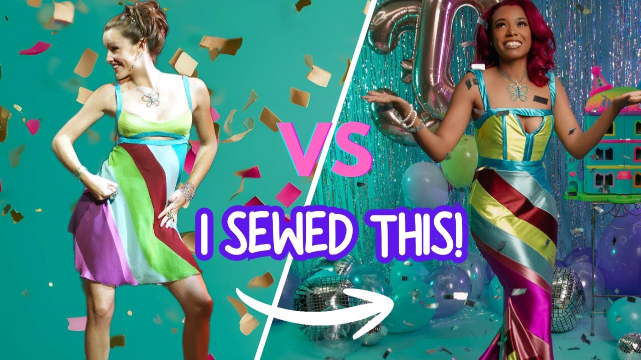 I Made a 13 Going on 30-Inspired Gown for my 30th Birthday | Sew & Tell Vlog #1