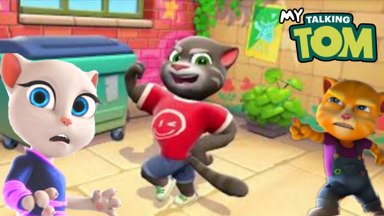 My Talking Tom ( Tom ka muscle Ban Gaye ) Game Play