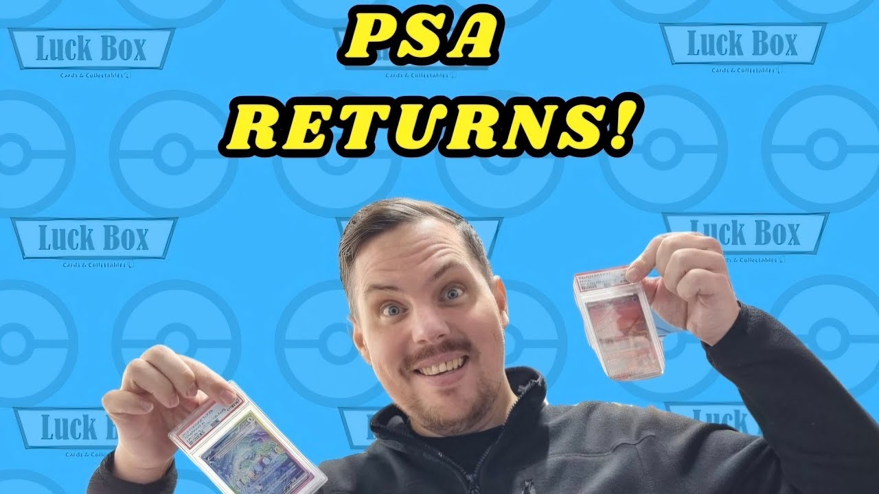 its a graded pokemon card return kinda day and well... it was a good one
