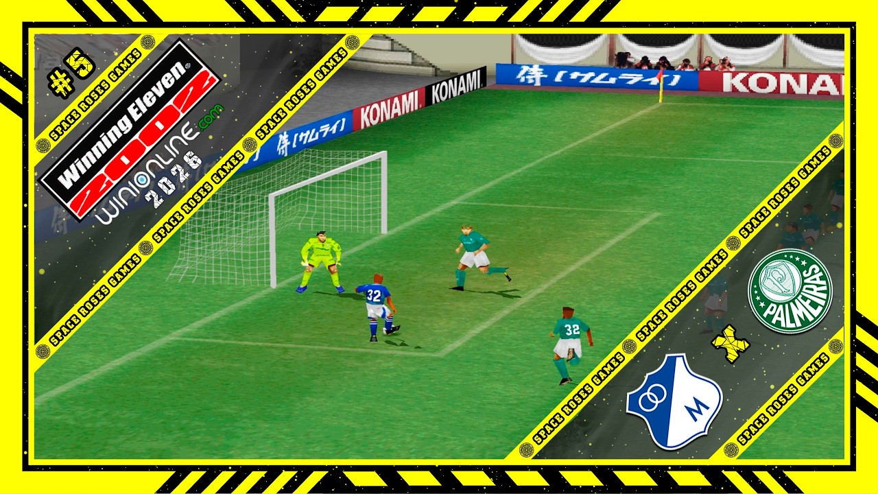 Winning Eleven 2002: Winionline 2026 (PS1) Copa América #6 Millonarios x Palmeiras | Semifinal