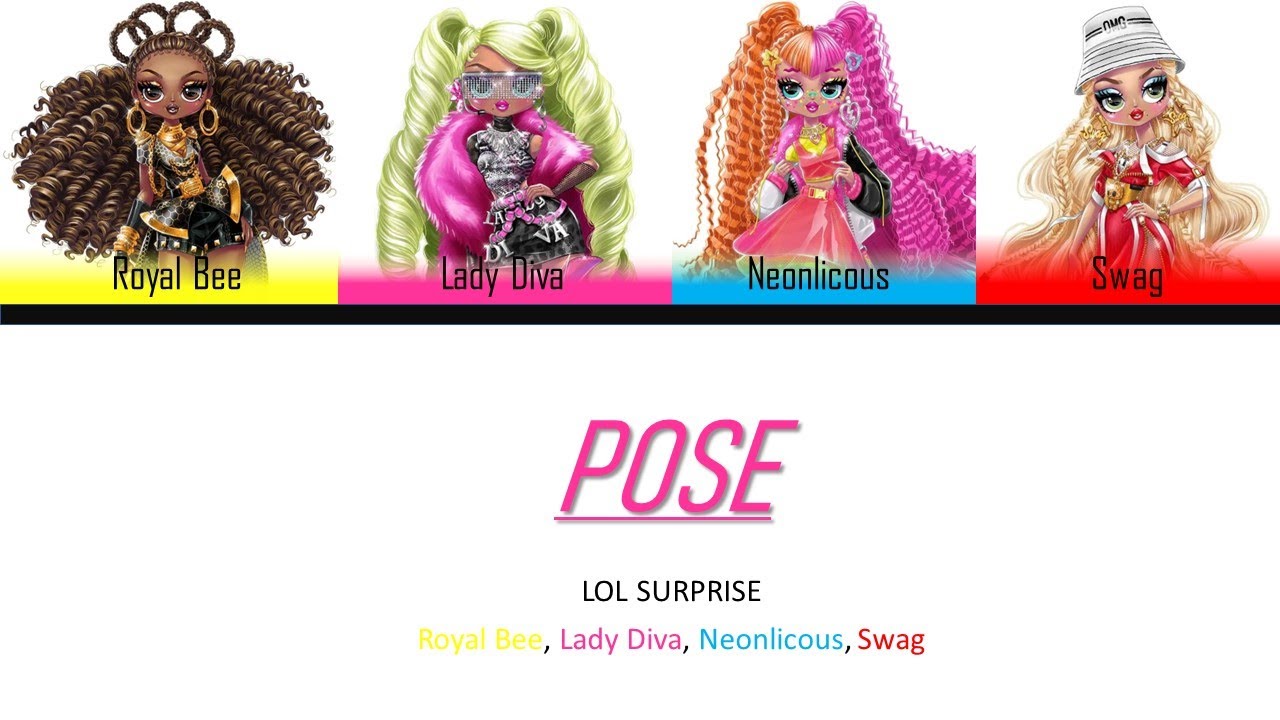POSE (color coded lyrics)