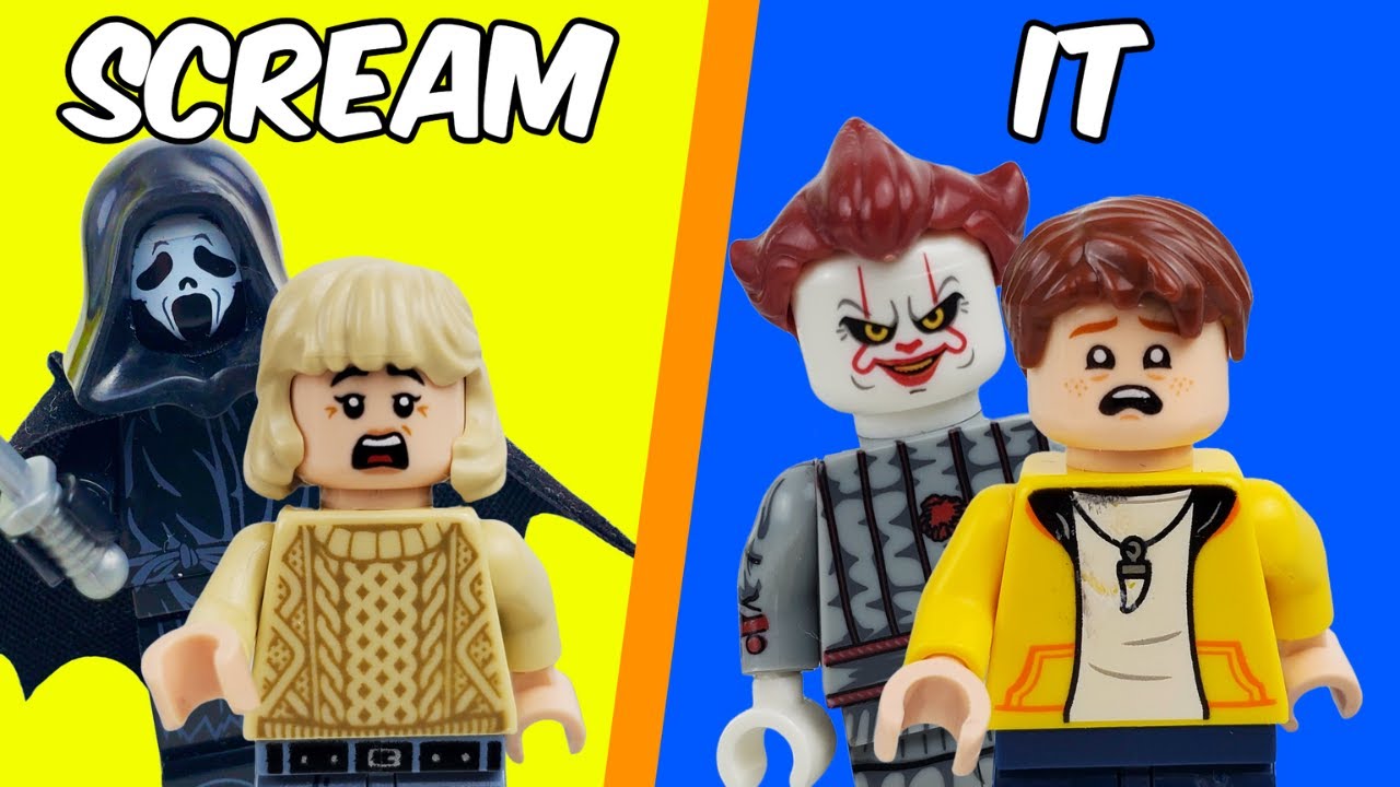 Я построил ужастики из LEGO!