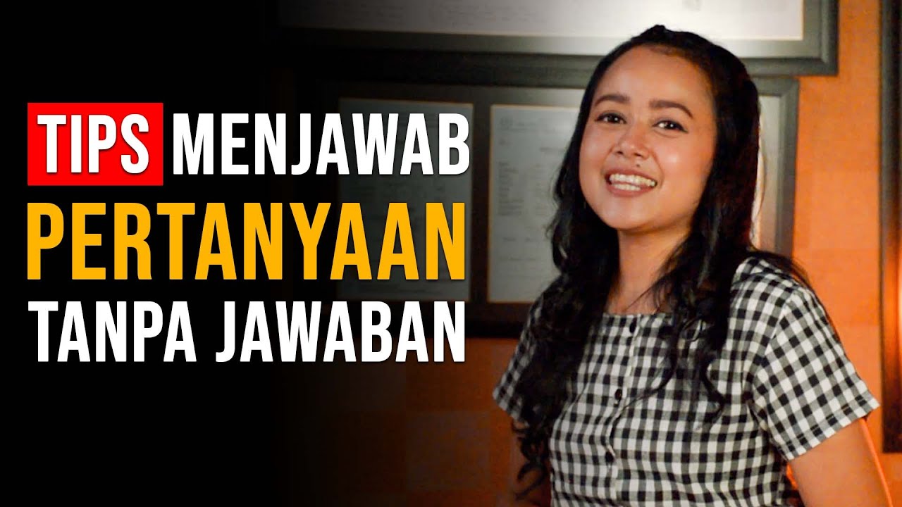 Cara Jitu Public Speaker menjawab pertanyaan || Tips dan trik public speaking.