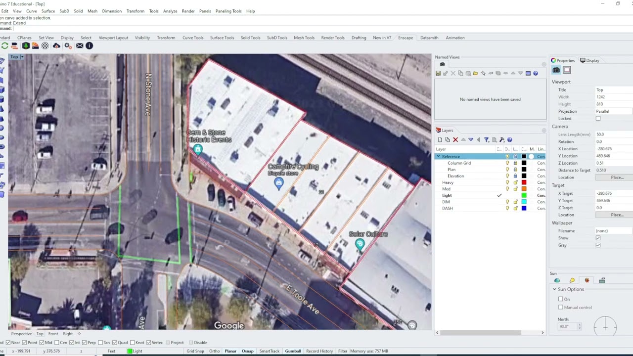 Rhino 2D Drafting Helpful Commands