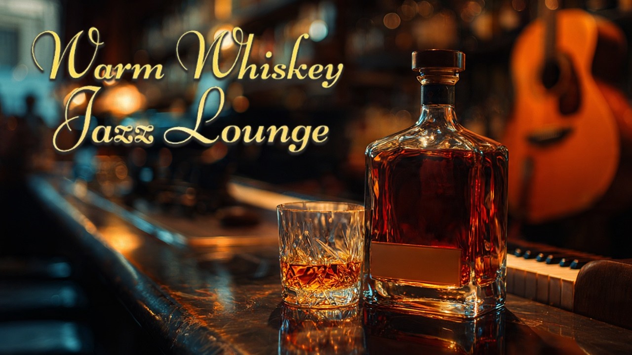 Deep Focus Whiskey Jazz Blues | Smooth Instrumental Music for Late Hours, Jazz Blues Night