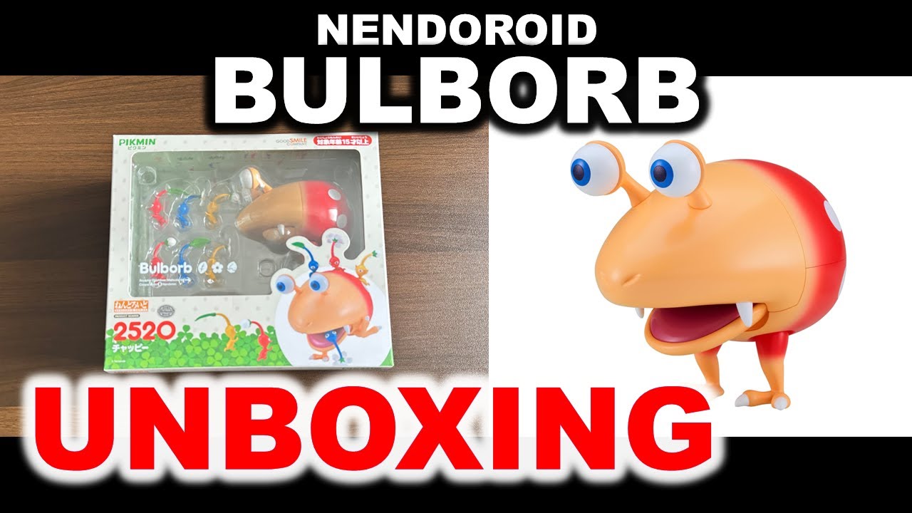 Unboxing Nendoroid Pikmin Bulborb from Good Smile Company
