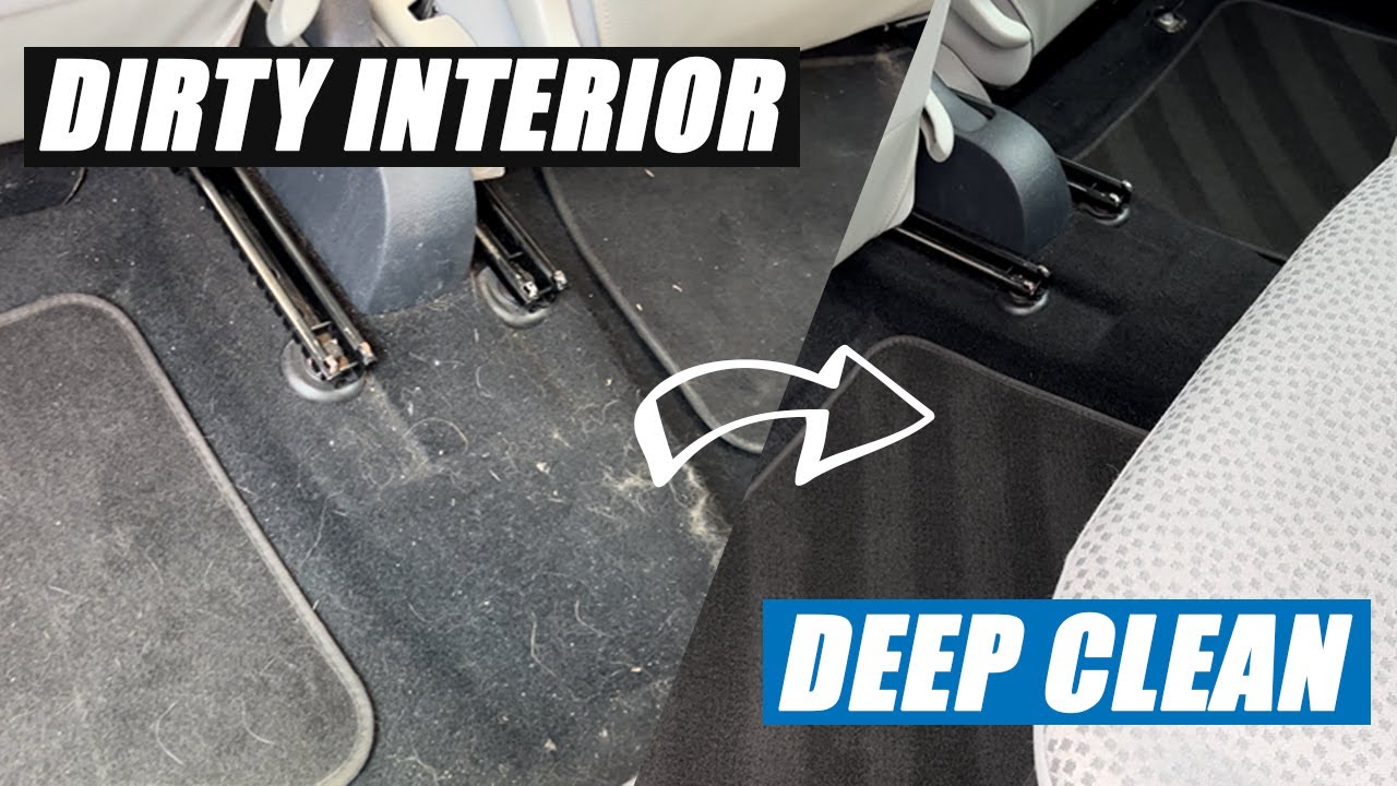 Renault Clio deep interior detailing & headlight restoration