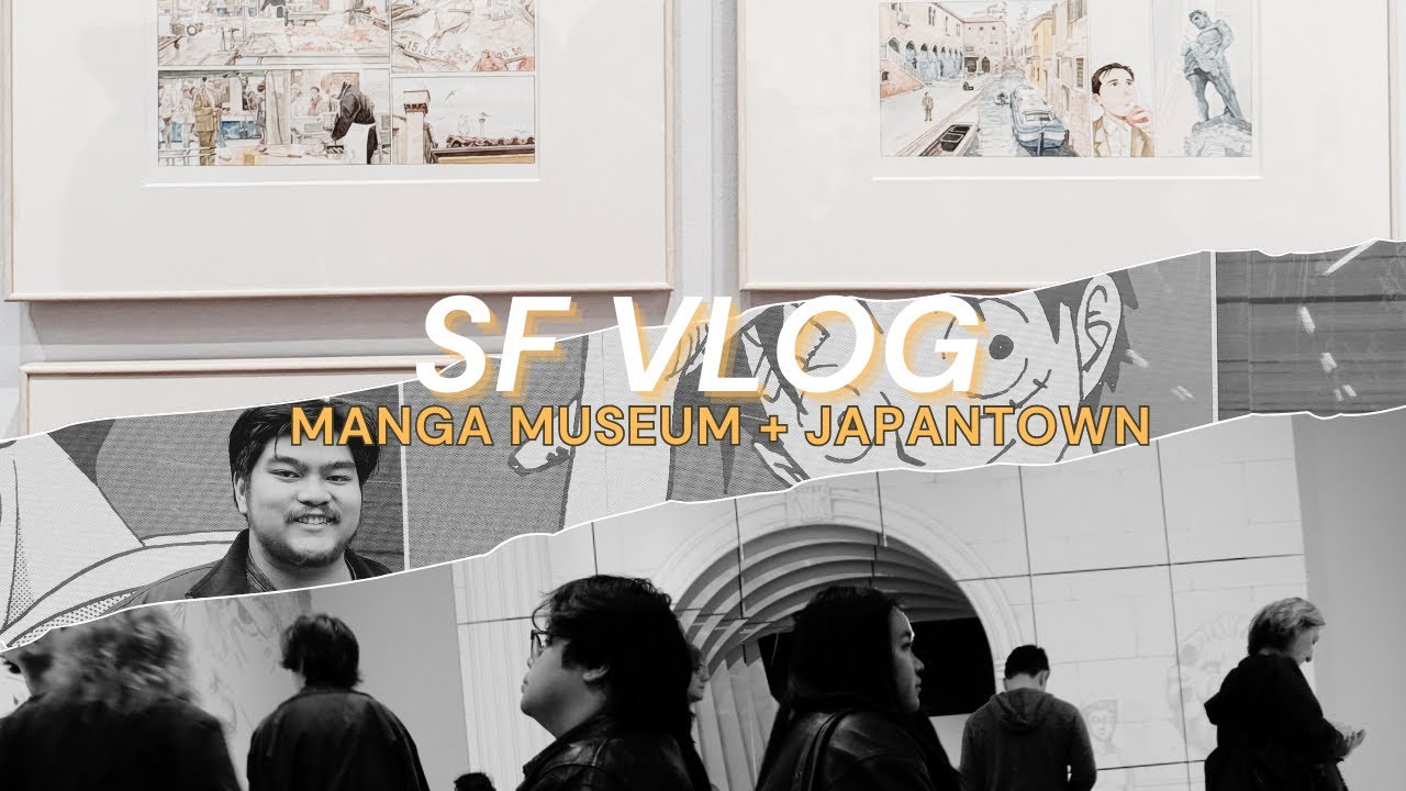 Day Vlog in SF || Art of Manga Museum, Japantown