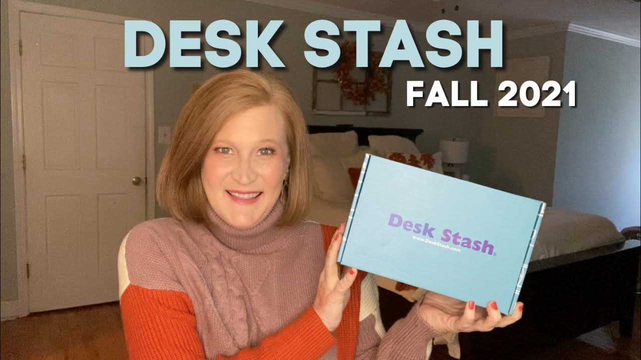 Desk Stash | Fall 2021 | Subscription Box Unboxing