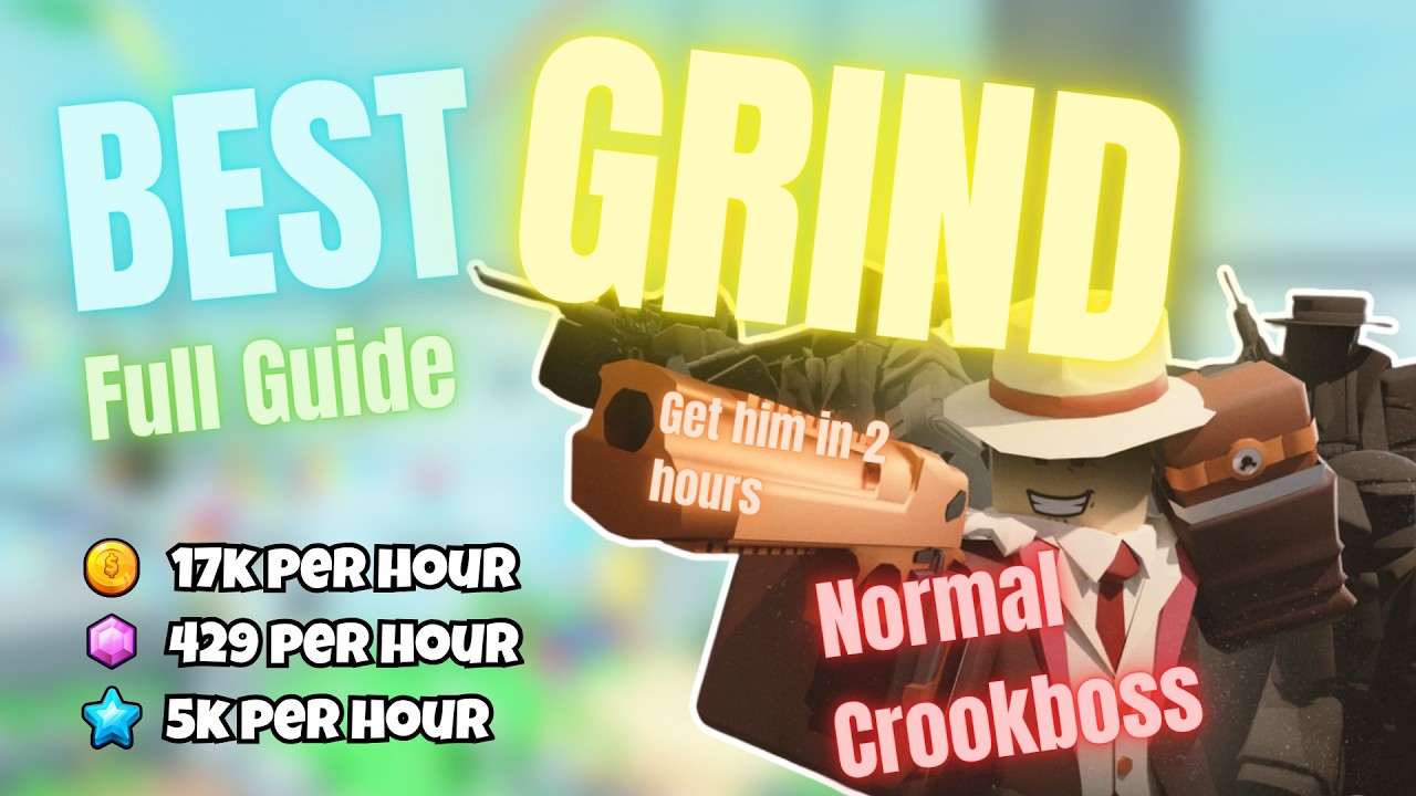 [Normal Crook Boss] THE BEST CROOK BOSS XP GRIND