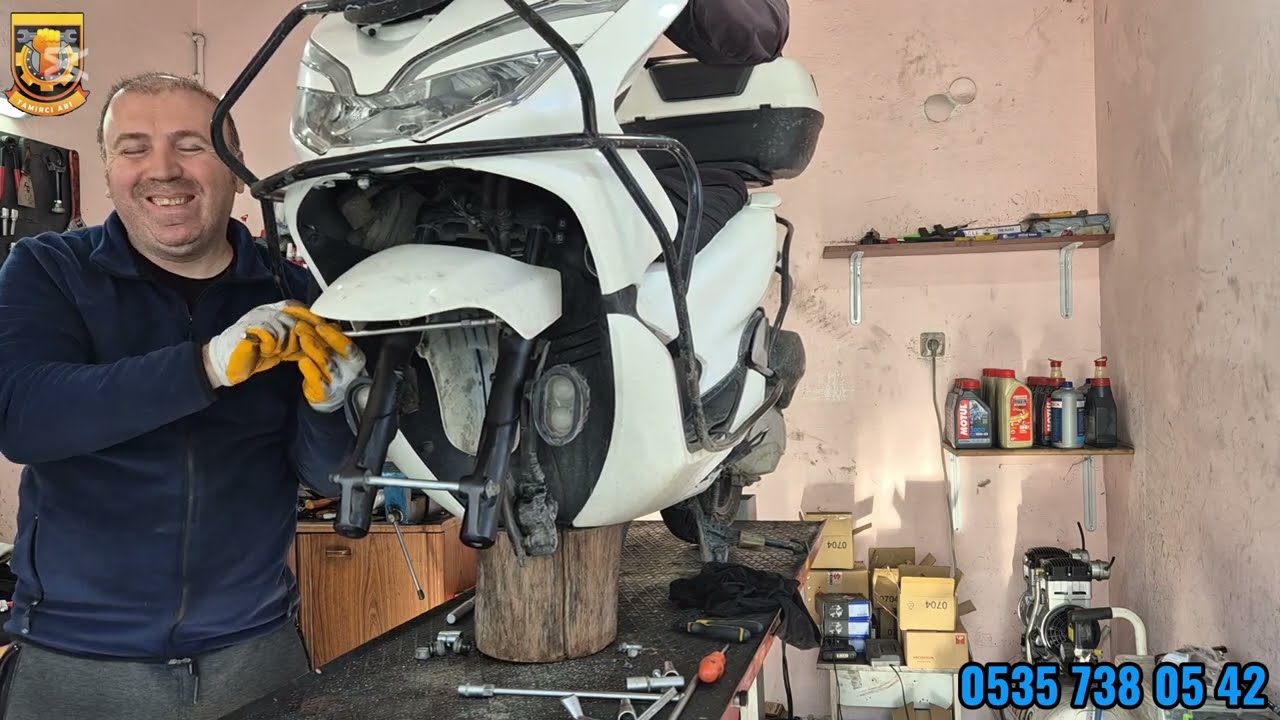 Honda Pcx Amortisör Keçeleri Değişimi