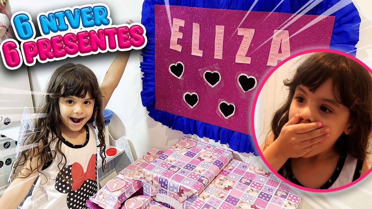 6 PRESENTES PARA O 6º ANIVERSÁRIO DA ELIZA * Tudo que ela mais queria! | Kathy Castricini