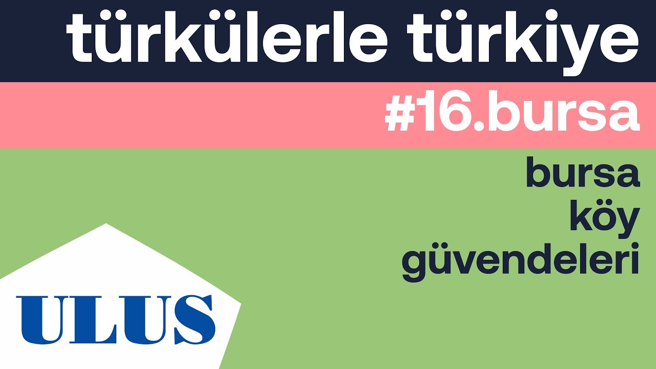 TTK - Bursa Köy Güvendeleri | Bursa Türküleri