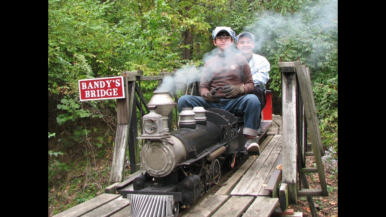Live Steam Train Railroad Locomotive Track 7.5