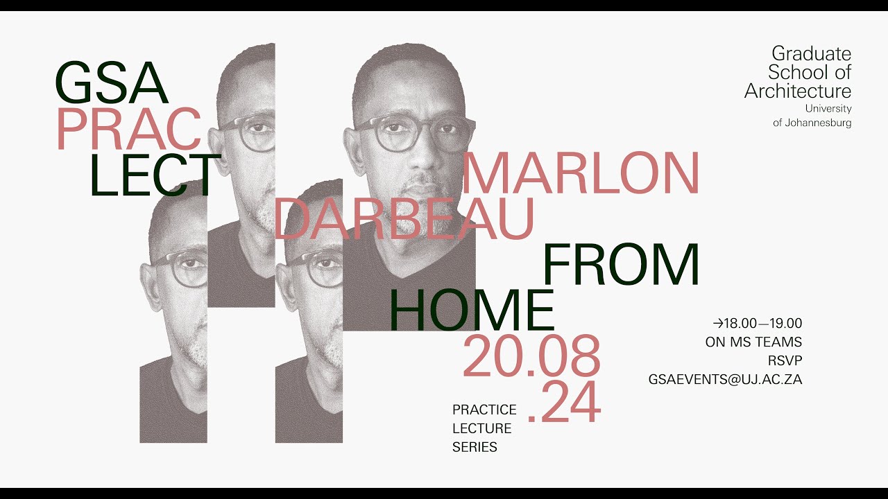 Practice Lecture: From Home by Marlon Darbeau
