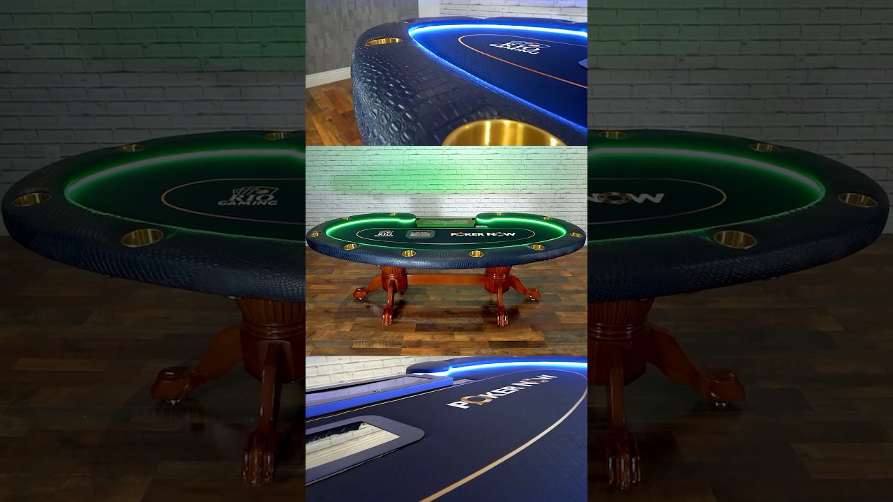 How Poker Tables are Built (Start To Finish) 