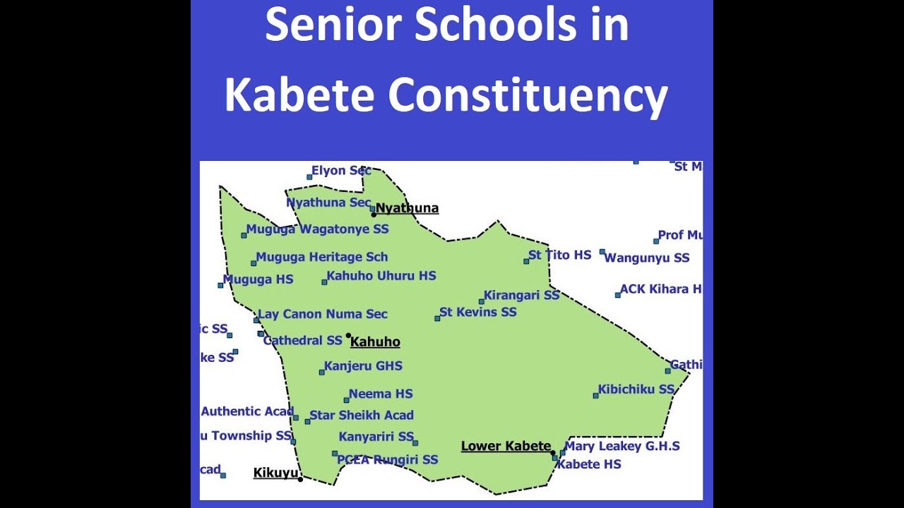 Senior Schools in Kabete Constituency