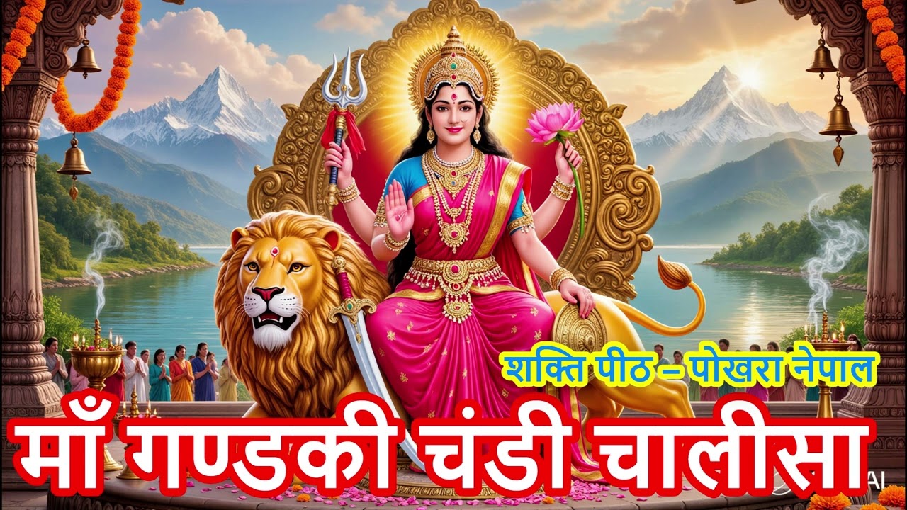 🌺🌺माँ गण्डकी चंडी चालीसा 🌺🌺 | Gandaki Chandi Shaktipeeth Chalisa Pokhara Nepal | शक्तिपीठ दर्शन
