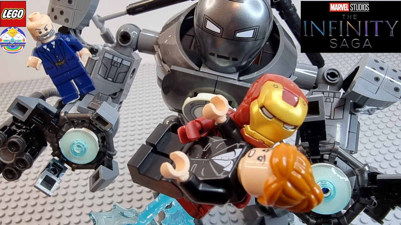 LEGO Marvel Infinity Saga Iron Man Monger Mayhem 76190 Speed Build/ Stop motion