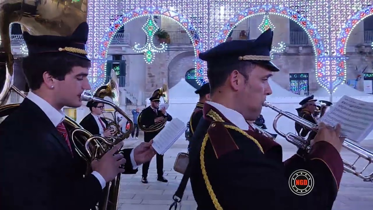 Marcia Cinesina Banda di Ruvo Cassano 2/6/24 Ruvo di Puglia Festa del Corpus Domini