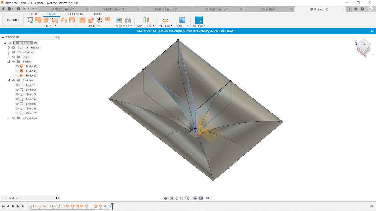 Modeling Rectangular Waveguides in Fusion360