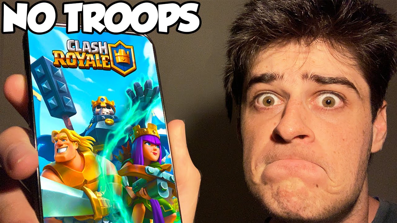 Можно ли победить в Clash Royale без войск?