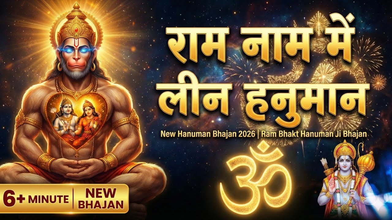 राम नाम में लीन हनुमान 🙏 | Most Powerful Hanuman Bhajan 2026 | मन को शांति देने वाला भजन