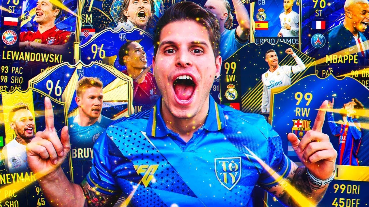 LOS MEJORES TOTY QUE ME HAN TOCADO EN LA HISTORIA DE FIFA!! | CACHO01