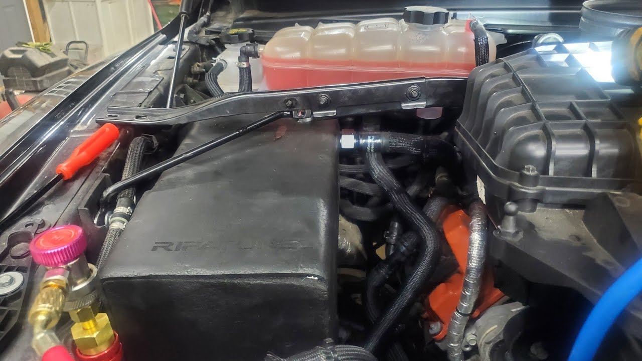 Ripa Tuned interchiller RAM TRX install also grille removal info