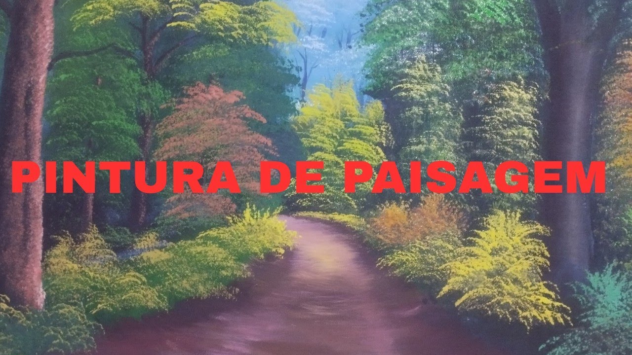 Aula pintura Mata fechada  vídeo 01