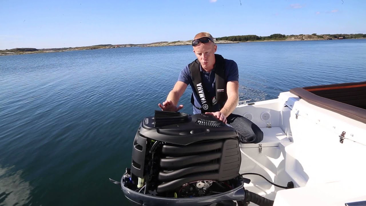 Yamaha 130 hk - en let påhængsmotor 174 kilo