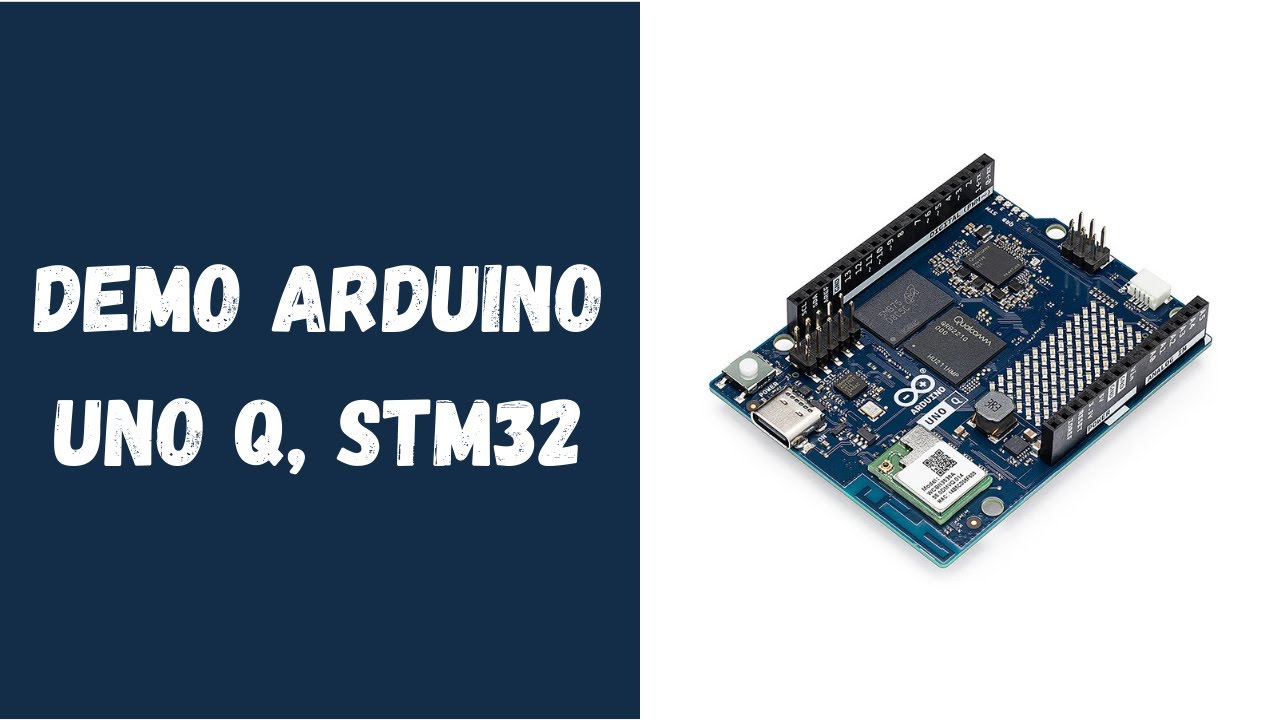Arduino Uno Q App Lab: Demonstração dos Projetos com STM32 (Blink, GPIO via Navegador e Mais!)