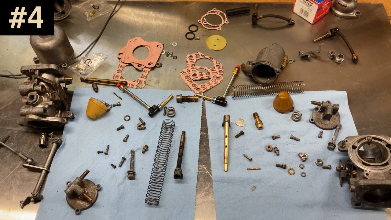 SU Carburetor Rebuild on the Barn Find Volvo Amazon