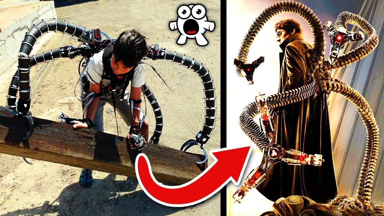 Genius Builds REAL Doctor Octopus Exosuit