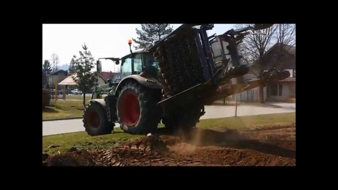 Planting potatoes with fendt, grimme and george moate tillerstar 2015 in Slovenia/ Sajenje kompirja