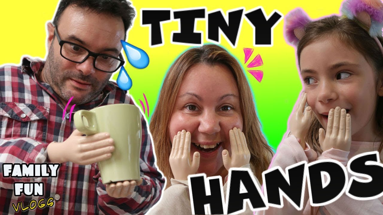 TINY HANDS challenge reto manos peque&ntilde;as