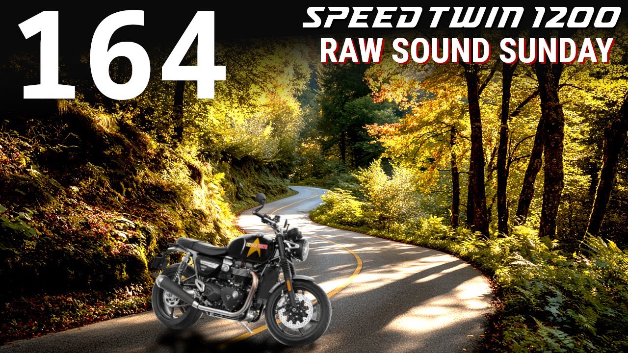 Triumph Speed Twin 1200 - Raw Sound Sunday 164