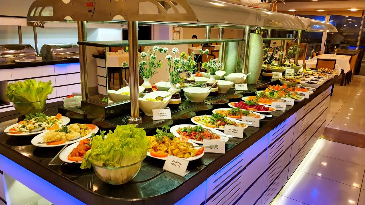 Antalya Açık Büfe Kahvaltı - Blue Garden Hotel Restaurant