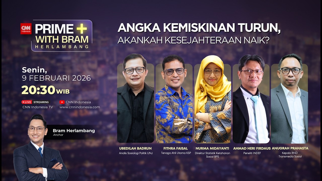 Angka Kemiskinan Turun, Akankah Kesejahteraan Naik? | Prime Plus