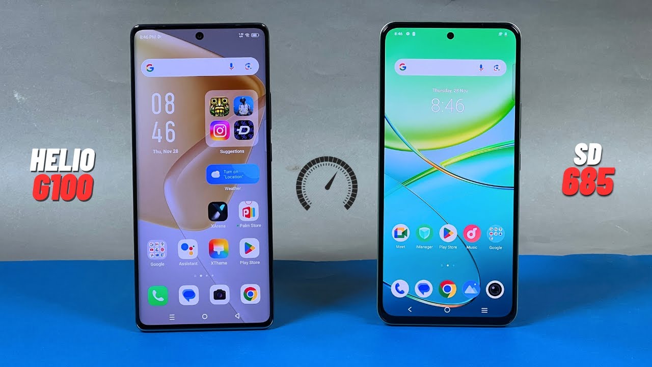 Infinix HOT 50 Pro Plus vs Vivo Y100 - Speed Test & Comparison!