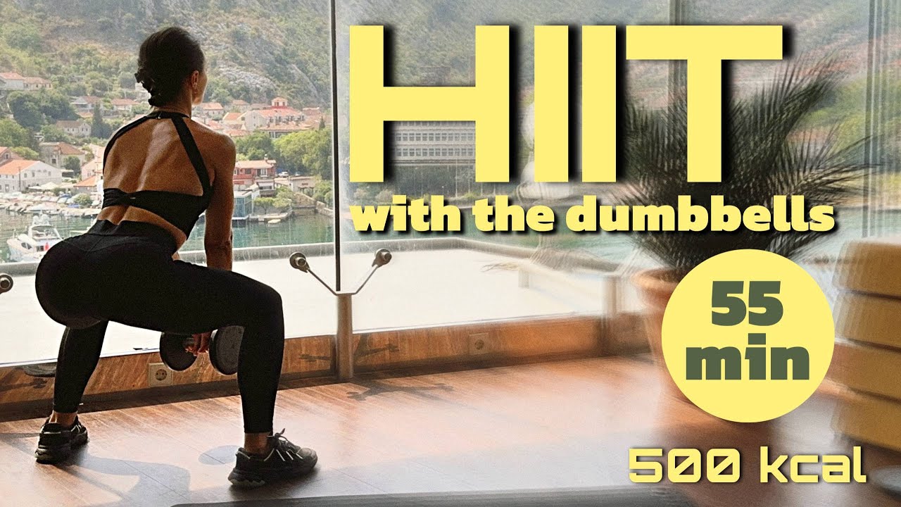 Burn 500 Calories! Full Body Workout Dumbbell HIIT – 55 Min #duoartale #circustraininghub