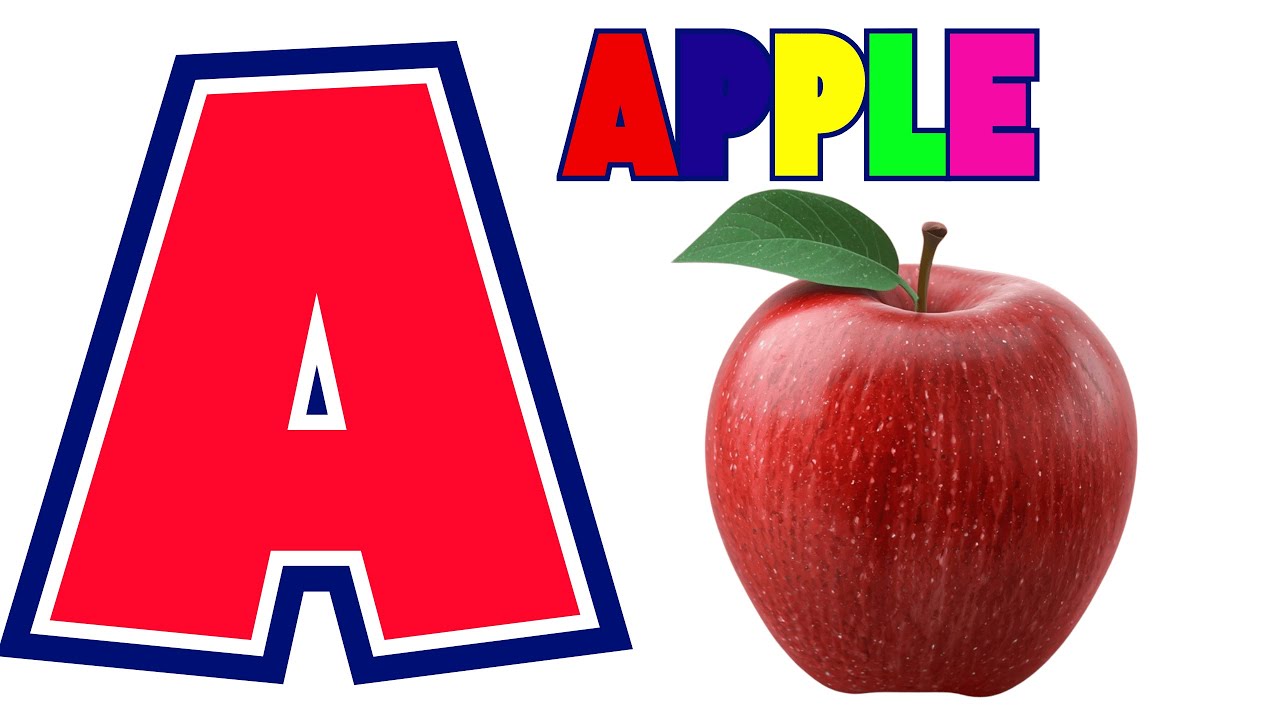 A A Apple 🍎 - ABC Phonics Song | Let's Learn Counting 1 to 10 | Nursery Rhymes for Toddlers