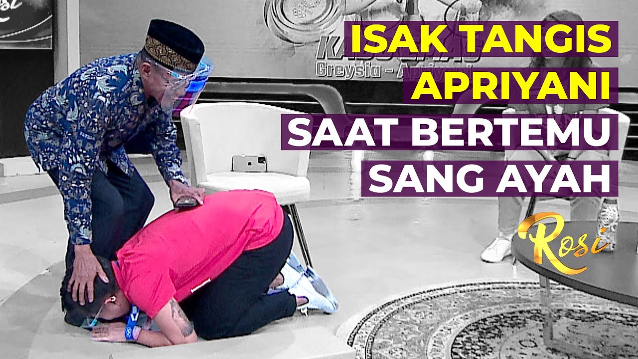 Momen Haru, Apriyani Menangis Lihat Kedatangan Sang Ayah  | Rosi